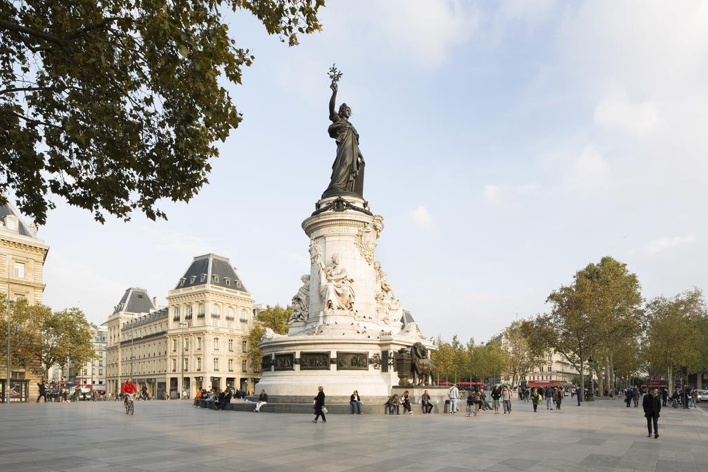 Hotel Paix Republique Paris Exterior foto